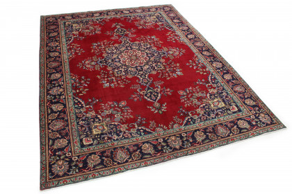 Klassischer Vintage-Teppich Tabriz in 390x300 (2 / 8)
