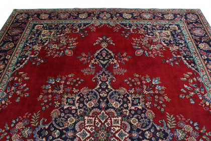 Klassischer Vintage-Teppich Tabriz in 390x300 (4 / 8)