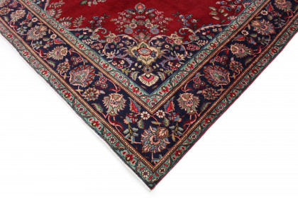 Klassischer Vintage-Teppich Tabriz in 390x300 (5 / 8)