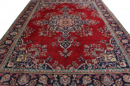 Klassischer Vintage-Teppich Tabriz in 390x300 (6 / 8)