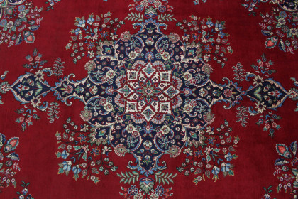 Klassischer Vintage-Teppich Tabriz in 390x300 (7 / 8)