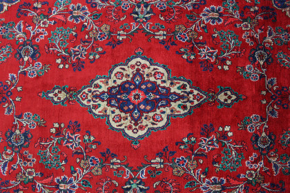 Traditional Vintage Rug Hamadan in 340x210 (5 / 6)