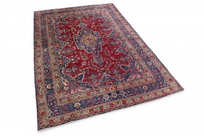 Klassischer Vintage-Teppich Mashad in 290x200 (2 / 8)