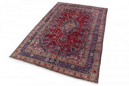 Klassischer Vintage-Teppich Mashad in 290x200 (3 / 8)