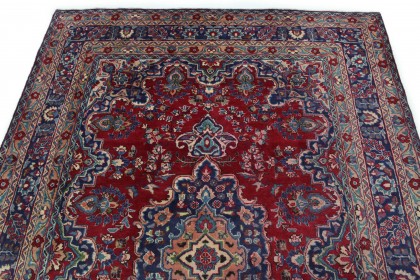 Klassischer Vintage-Teppich Mashad in 290x200 (4 / 8)