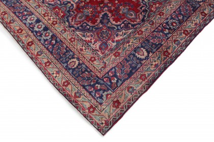 Klassischer Vintage-Teppich Mashad in 290x200 (5 / 8)