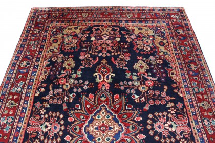 Klassischer Vintage-Teppich Hamadan in 330x210 (4 / 5)