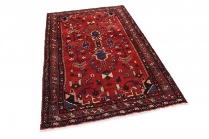 Traditional Vintage Rug Sarough in 220x150 (2 / 8)