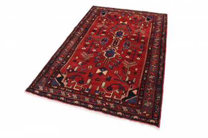Traditional Vintage Rug Sarough in 220x150 (3 / 8)