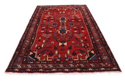 Traditional Vintage Rug Sarough in 220x150 (4 / 8)