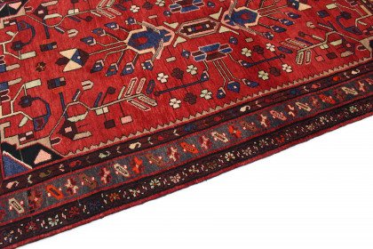 Traditional Vintage Rug Sarough in 220x150 (8 / 8)