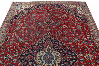 Klassischer Vintage-Teppich Kashan in 320x210 (5 / 7)