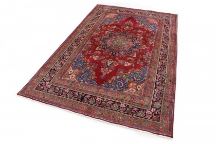 Traditional Vintage Rug Mashad in 300x200 (3 / 8)