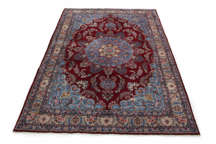 Traditional Vintage Rug Mashad in 340x240 (1 / 8)
