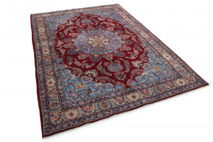 Traditional Vintage Rug Mashad in 340x240 (3 / 8)
