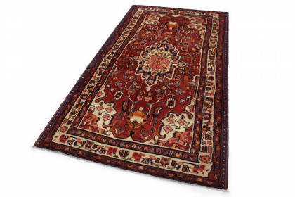 Klassischer Vintage-Teppich Bijar in 260x140 (3 / 6)