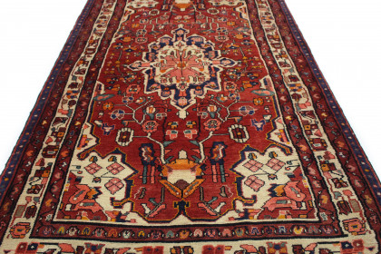 Klassischer Vintage-Teppich Bijar in 260x140 (6 / 6)