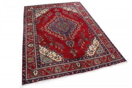 Klassischer Vintage-Teppich Tabriz in 290x210 (2 / 7)