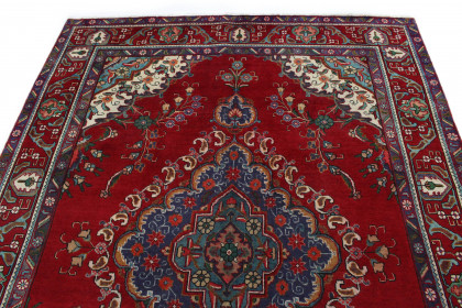 Klassischer Vintage-Teppich Tabriz in 290x210 (4 / 7)