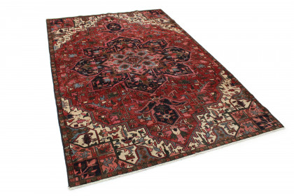 Traditional Vintage Rug Azerbajan in 330x220 (2 / 5)