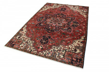 Traditional Vintage Rug Azerbajan in 330x220 (3 / 5)