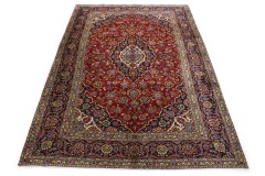 Traditional Vintage Rug Kashan in 380x260