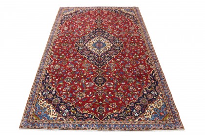 Klassischer Vintage-Teppich Kashan in 350x220 (1 / 7)