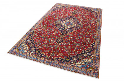 Klassischer Vintage-Teppich Kashan in 350x220 (2 / 7)