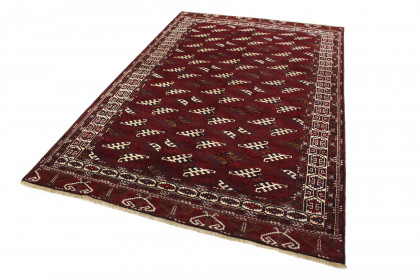 Klassischer Vintage-Teppich Torkman in 330x220 (3 / 7)