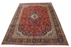 Klassischer Vintage-Teppich Kashan in 410x300