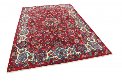 Traditional Vintage Rug Sarough in 330x220 (2 / 6)