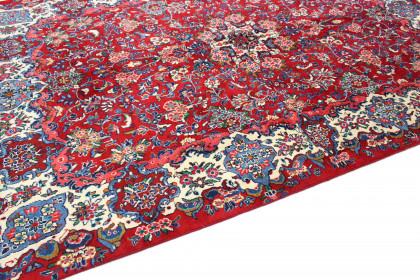 Traditional Vintage Rug Sarough in 330x220 (6 / 6)