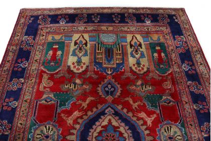 Traditional Rug Mashad in 290x190 (4 / 5)