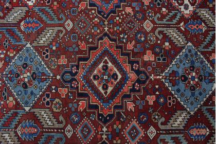 Traditional Rug Antique Heriz in 380x260 (5 / 8)