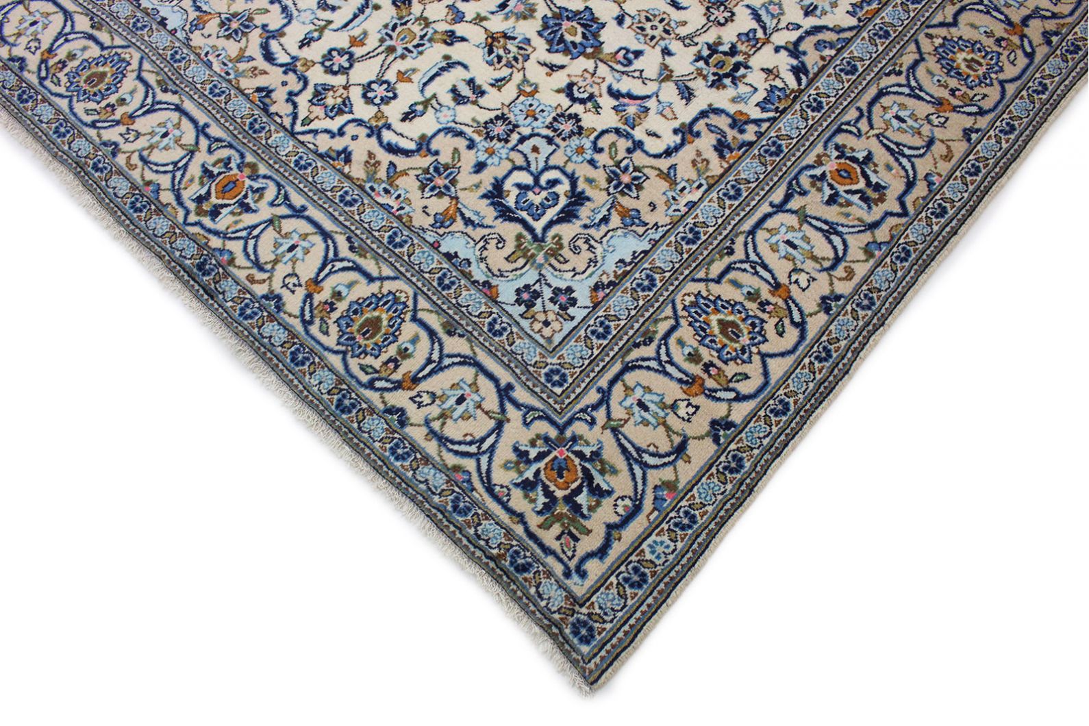 Klassischer Teppich Kashan in 310x190 (1201-201017) - carpetido.de