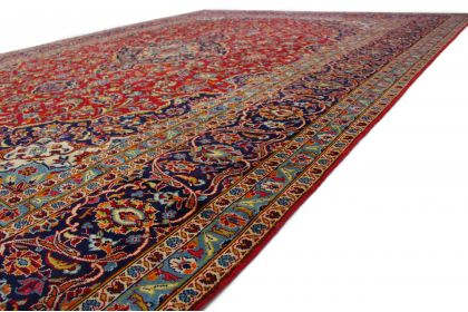 Klassischer Teppich Kashan in 390x300 (5 / 7)