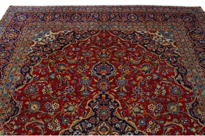 Klassischer Teppich Kashan in 390x300 (7 / 7)