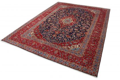 Klassischer Teppich Kashan in 410x300 (2 / 7)