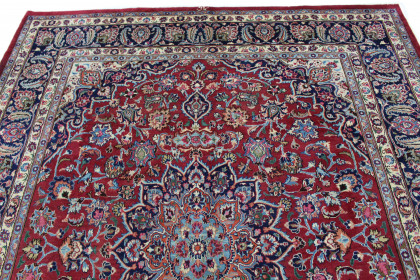 Klassischer Vintage-Teppich Mashad in 310x240 (5 / 7)