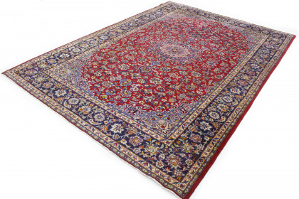 Klassischer Vintage-Teppich Esfahan in 350x250 (2 / 7)