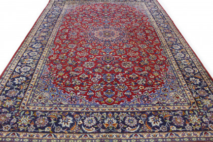 Klassischer Vintage-Teppich Esfahan in 350x250 (4 / 7)