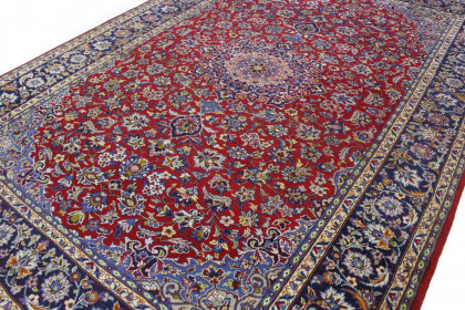 Klassischer Vintage-Teppich Esfahan in 350x250 (7 / 7)