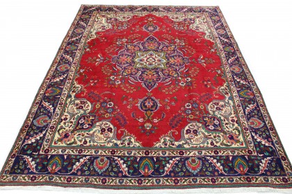 Klassischer Vintage-Teppich Tabriz in 410x310