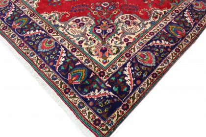 Klassischer Vintage-Teppich Tabriz in 410x310 (4 / 8)