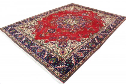Klassischer Vintage-Teppich Tabriz in 410x310 (6 / 8)