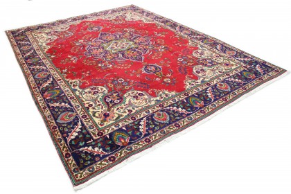 Klassischer Vintage-Teppich Tabriz in 410x310 (7 / 8)