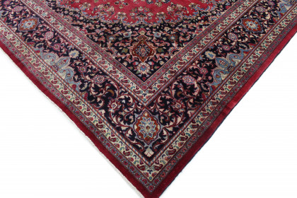 Traditional Vintage Rug Mashad in 400x310 (6 / 8)