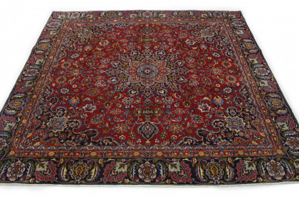 Klassischer Vintage-Teppich Mashad in 260x270 (2 / 8)