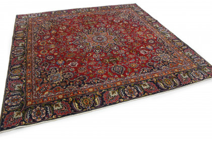 Klassischer Vintage-Teppich Mashad in 260x270 (4 / 8)