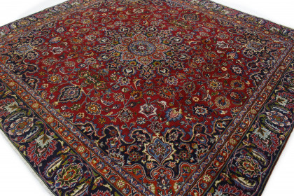 Klassischer Vintage-Teppich Mashad in 260x270 (8 / 8)